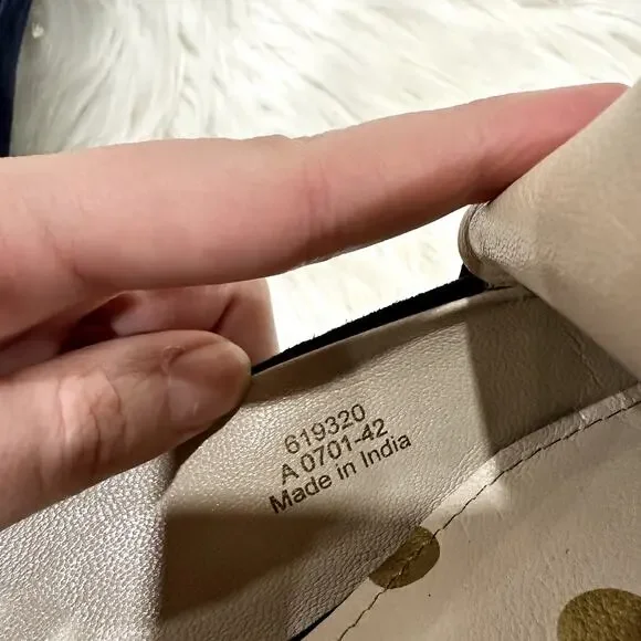 Boden Scarlet Suede Flat Sz 10.5 - Picture 7 of 10